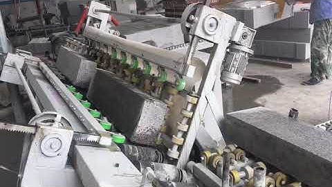 Stone chamfering machine edge grinding machine with automatic loader