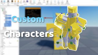 How to Animate/Rig Custom Characters (JOJO Stands) in Roblox Studios