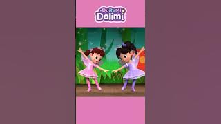Tarian indah di atas panggung🌙Doremi Dalimi #menari #balita #kartunlucu #kartunanak  #laguanak