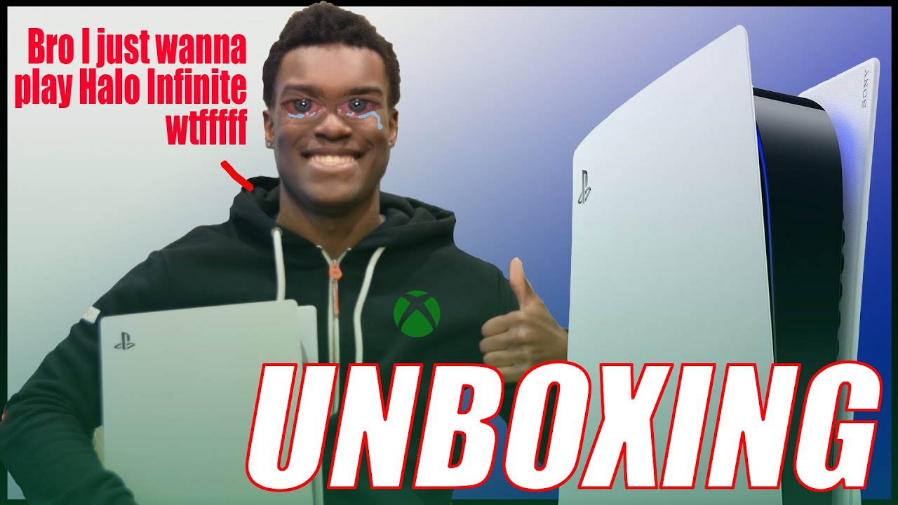 XBOX FANBOY GETS A PS5?!?!?! // Sony PlayStation 5 + Spider-Man Unboxing