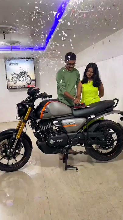 Introducing My New Partner ONYX || TVS Ronin 2025 Model #ronin #bike