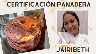 Certificación Panadera -  Jairibeth