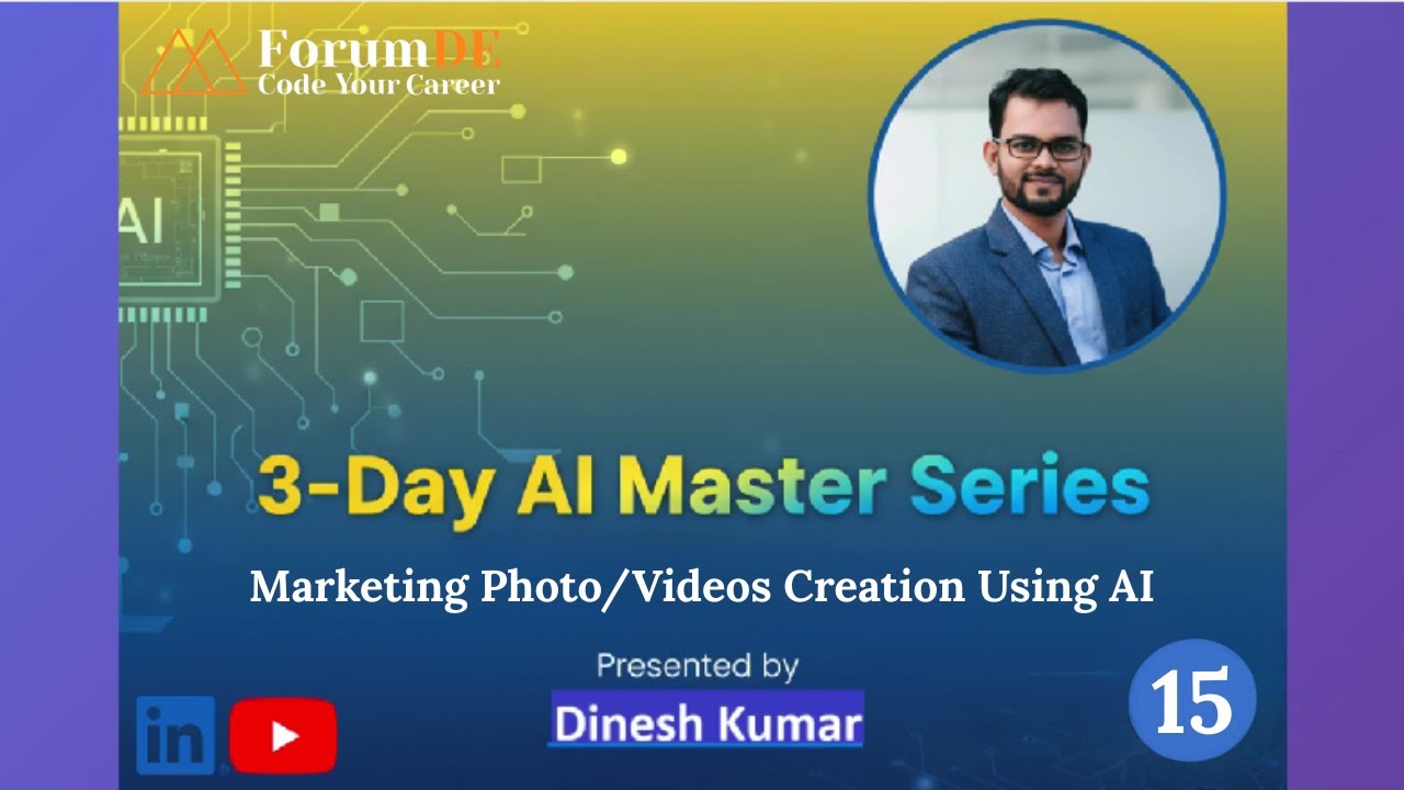 Part-15 | Marketing Photo/Videos Creation Using AI | ForumDE #marketing #videocreation #ai