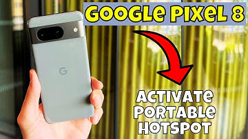 Activate Portable Hotspot Google Pixel 8 || How to set portable hotspot settings