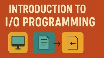 Introduction to I/O programming | Steps in I/O processing | OOPM | RGPV BTech 3rd Semester