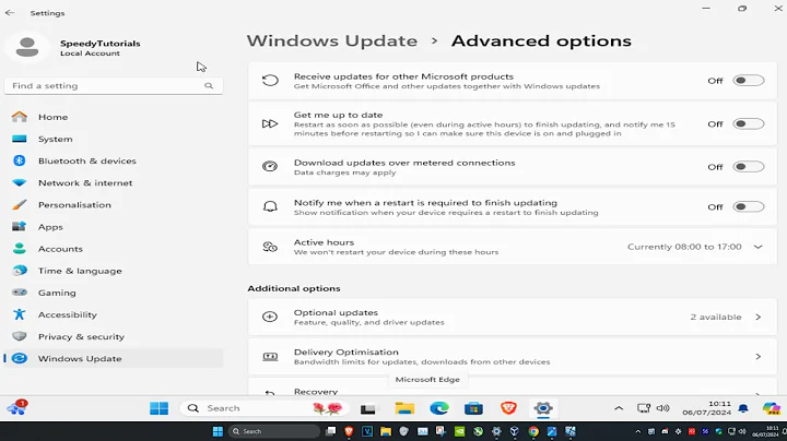 How To Enable or Disable Pause Updates Feature of Windows Update in Windows 11