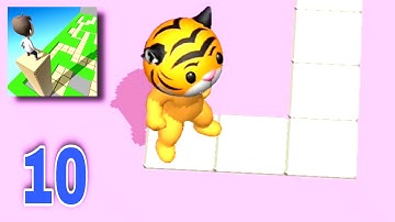 Stacky Dash - Part 10 levels 98 to 108 Gameplay Walkthrough LILU (iOS & Android)