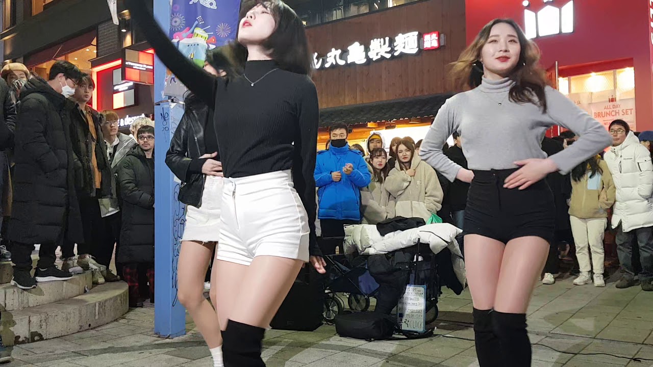 2020년1월10일클락팀 홍대버스킹 1번