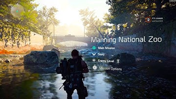 The Division 2 PTS TU5 - Manning National Zoo Gameplay Solo