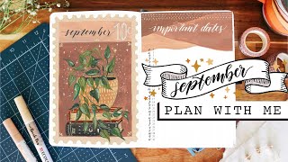 PLAN WITH ME | September 2020 Bullet Journal Setup ✨using Acryla Gouache Paints!