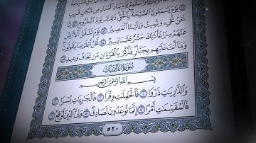 سورة الذاريات | صلاح بو خاطر