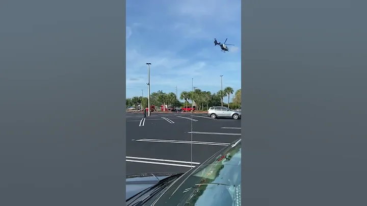 Med flight takeoff Englewood FL
