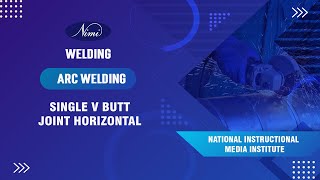 Single V butt joint horizontal