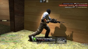 CS:GO Funny shot after air strafing.