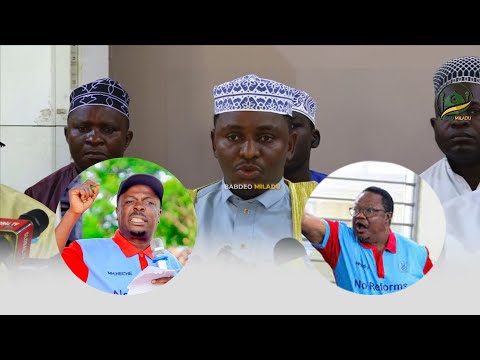 HIZI NDIO LUGHA ZAO KABLA YA MAANDAMANO HIZI NDIO LUGHA ZAO KABLA YA MAANDAMANO