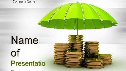 Protected Savings PowerPoint Template