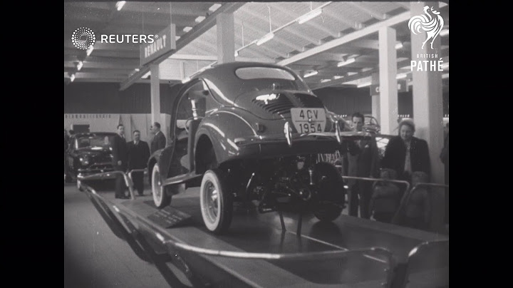 SWEDEN: BRITISH CARS AT STOCKHOLM SHOW: (1954)