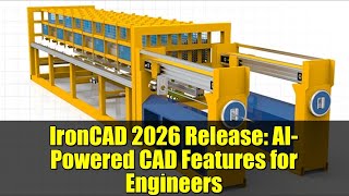 IronCAD 2026 Release: AI-Powered CAD Features for Engineers