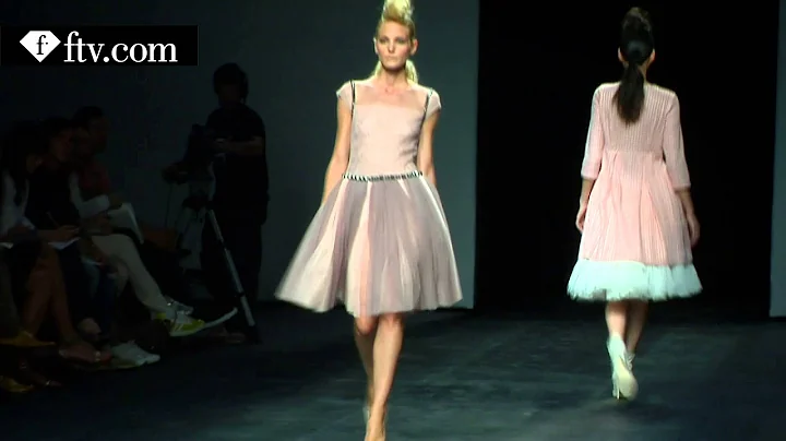 FTV visit to Teresa Helbig show on Barcelona FW - ...