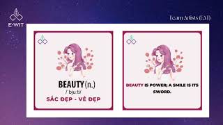 E-WIT Dictionary -  Beauty (June 14th, 2024)