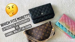 Chanel WOC vs LV Pochette Felicie