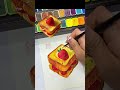 Turning a sweet moment into art 🎨🍓✨