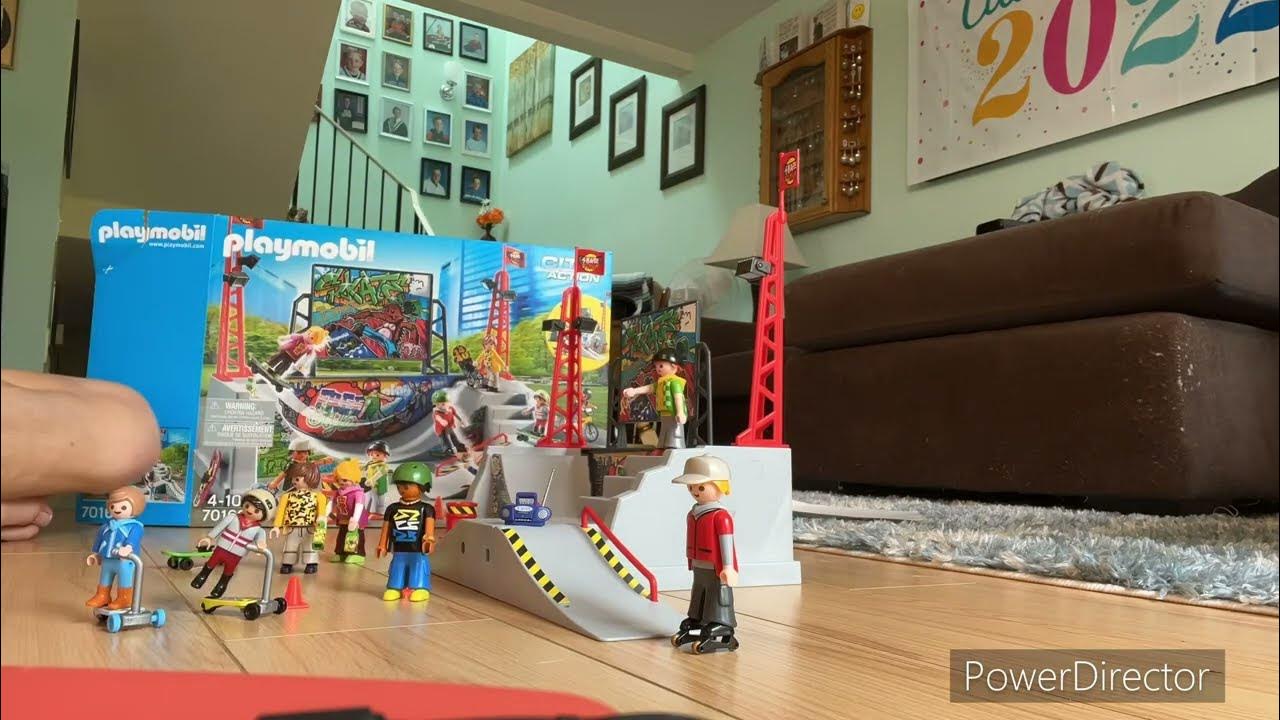 Playmobil Skate Park Unboxing & Review YouTube