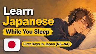 Learn Japanese While You Sleep | How to learn Japanese effectively: First Days in Japan (N5–N4) screenshot 5
