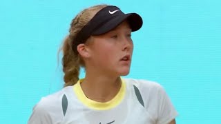 mirra andreeva 🇷🇺 pulls off amazing comeback vs taylor townsend 🇺🇸 wta tennis coverage madrid