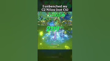 I UNBENCHED MY C2 NILOU (NOT C6)