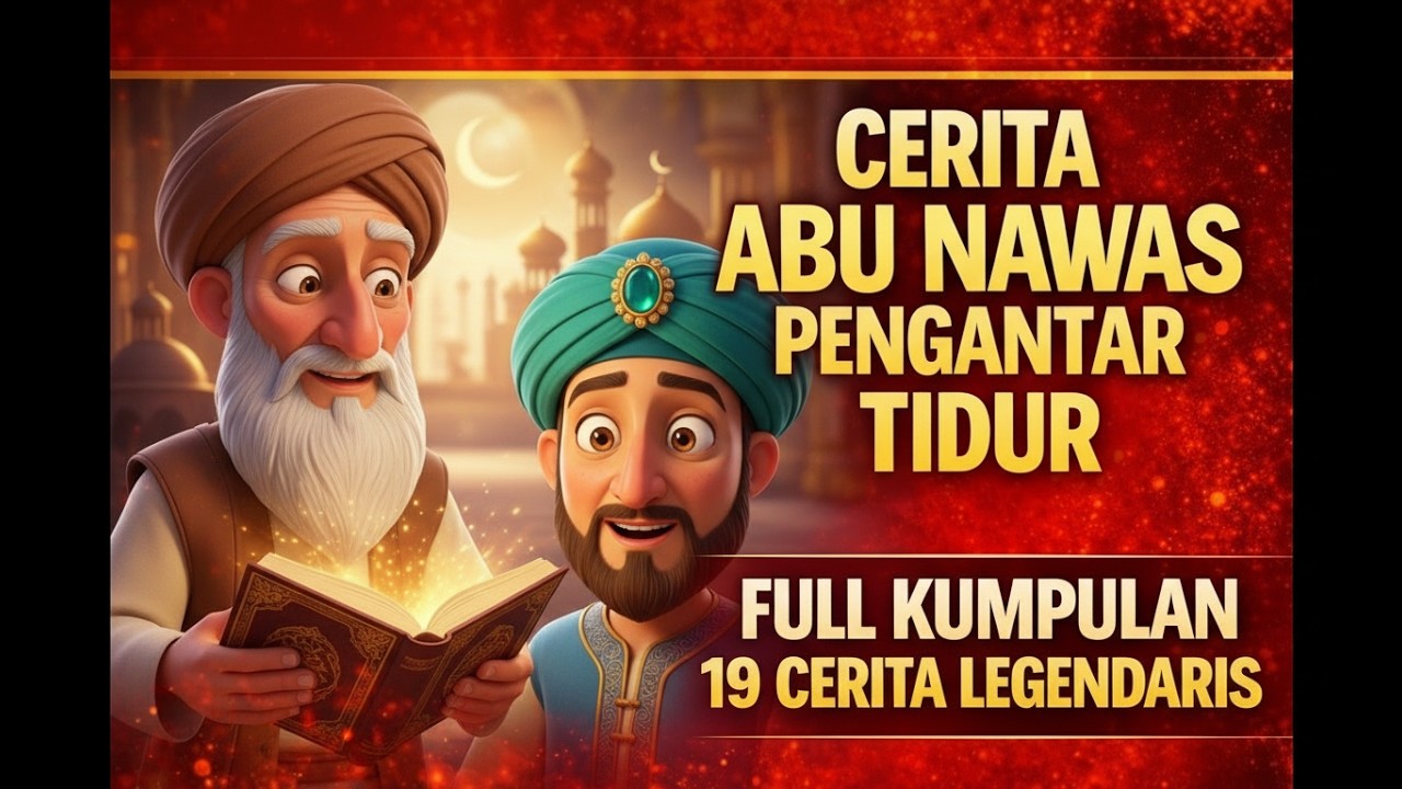 KUMPULAN CERITA ABU NAWAS PENGANTAR TIDUR || 19 Cerita Legendaris