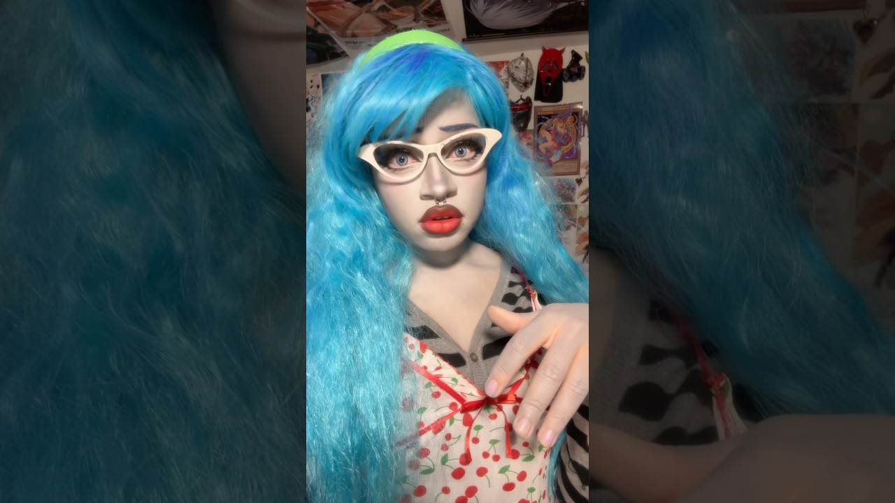 Ghoulia Makeup Transformation! #monsterhigh #cosplay