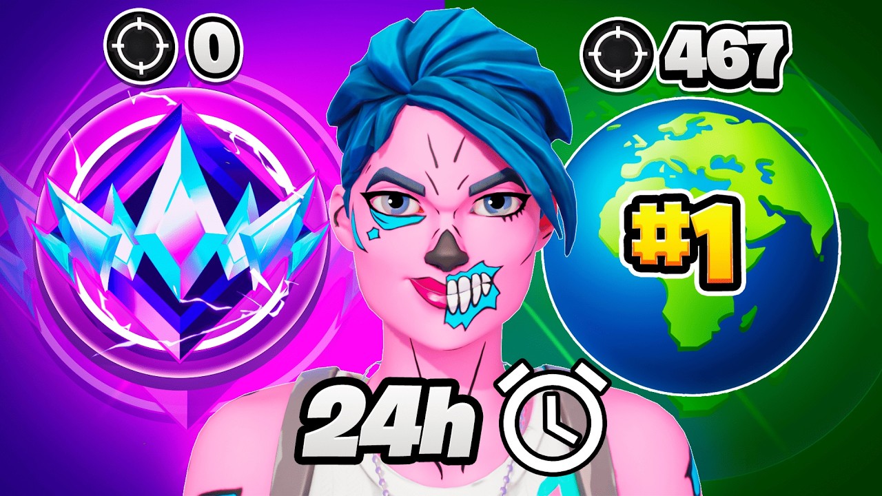 Quantas Kills pra Pegar TOP 1 SURREAL do MUNDO no Fortnite🏆