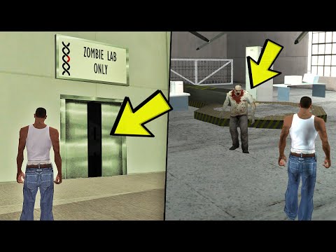 I found Zombie in Zombotech Building ! GTA San Andreas (Secret Location)