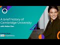 The university of cambridge  a brief history with helen carr