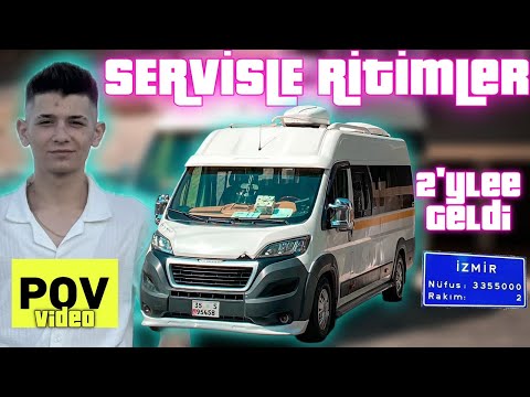 SERVİSCİ OLDUM 1 GÜN POV VLOG #İzmir #Servisci #berkcakmak