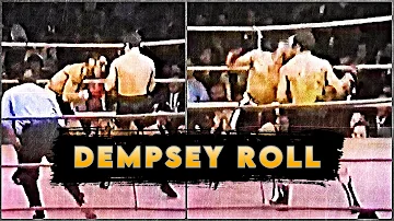 Dempsey Roll in real life (Jack Dempsey, Takeshi Fuji, Mike Tyson)
