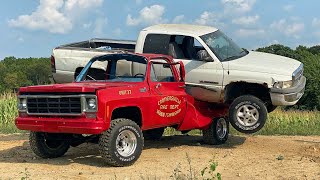 Squarebody Hauls a Dodge (Countryboys get offended)