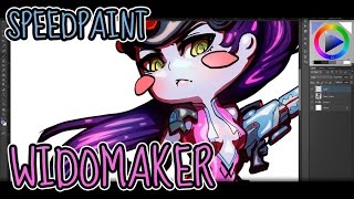 Widowmaker [Overwatch Fan-Art] Speed Paint