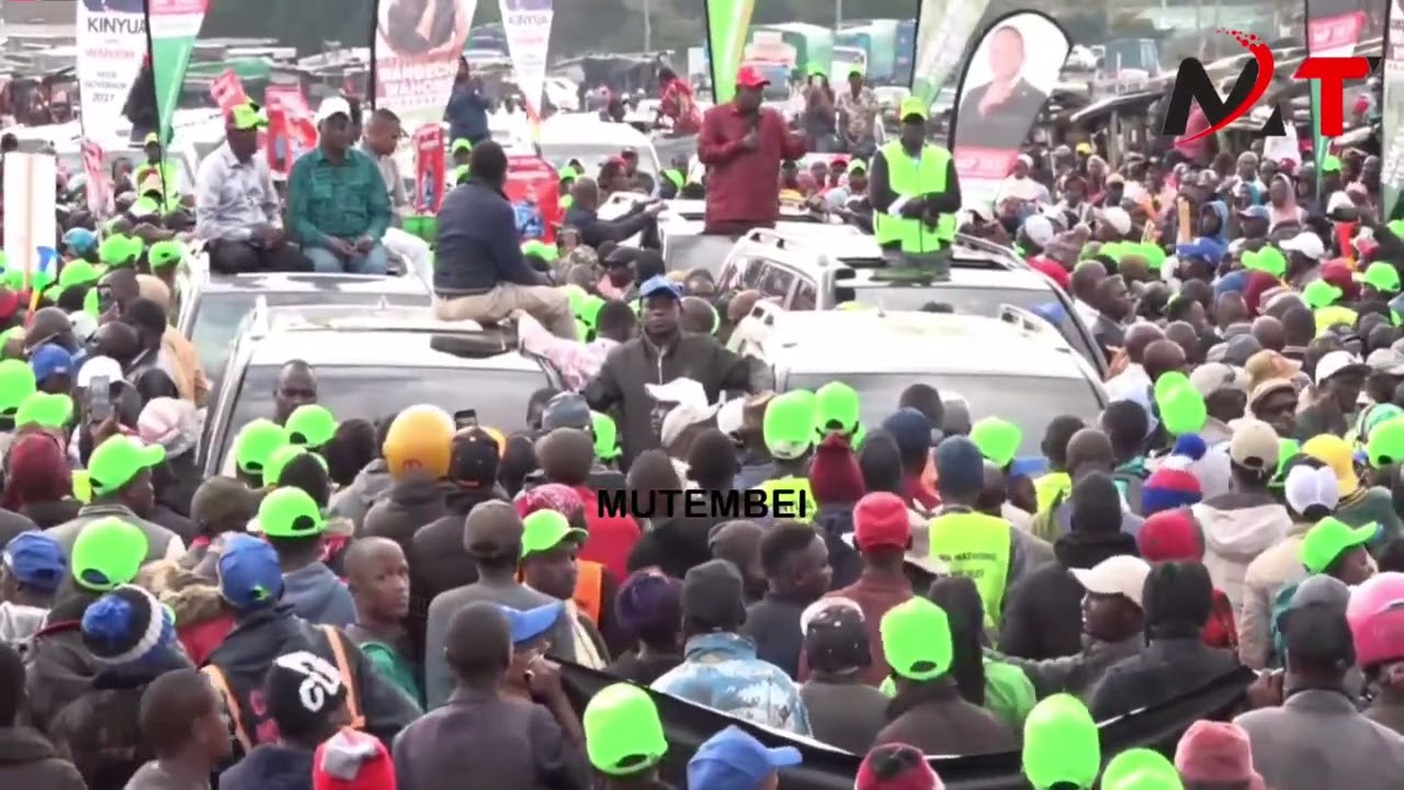 MATIANGI ROASTS RUTO BADLY! “KUWA NA ROHO YA UTU!” NYANDARUA RALLY EXPLODES!