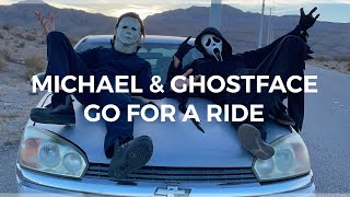 Michael and Ghost Face go for a ride (Short Film) Chaymusic - Tokyo Drift vs In Heat screenshot 5