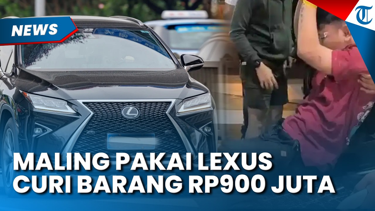 PAKAI LEXUS, Komplotan Pencuri Gasak Barang Rp900 Juta di Purwakarta, 5 Pelaku Dibekuk