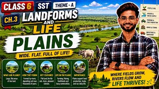 Plains - Landforms and Life | Class 6 SST Chapter 3 | CBSE/NCERT | By Prasad Sir