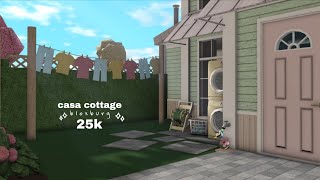 ♡🏡Casita cottage bloxburg 🌱 25k🌸