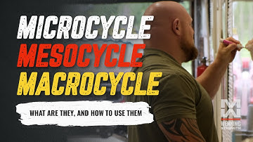 Training Blocks EXPLAINED | DIfference Between MICRO, MESO, and MACROCYCLES