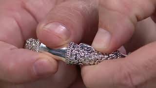 JAI Sterling Silver Choice of Contour Bangle, 35.2g on QVC