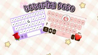-》como ter um teclado bem soft e fofo esta super legal venha conferir《- screenshot 3