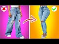 17 SOLUÇÕES FÁCEIS PARA TRANSFORMAR  JEANS | IDEIAS BRILHANTES DIY ROUPAS | IDER ALVES