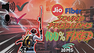 How To Fix Mic Glitch In Jio Fiber | PUBG SOUND PROBLEM FIXED | PUBG MIC NOT WORKING / Dxtar YT