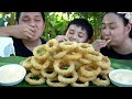OUTDOOR COOKING | CRISPY CALAMARES (CALAMARI) / DEEP FRIED SQUID RINGS | EARLY CHRISTMAS GIVE AWAY